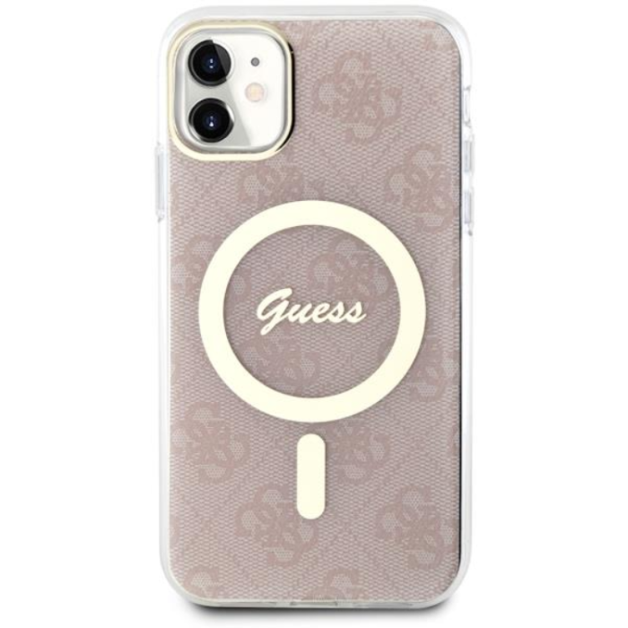 Guess - Guess iPhone 11 Mobilskal MagSafe - Rosa