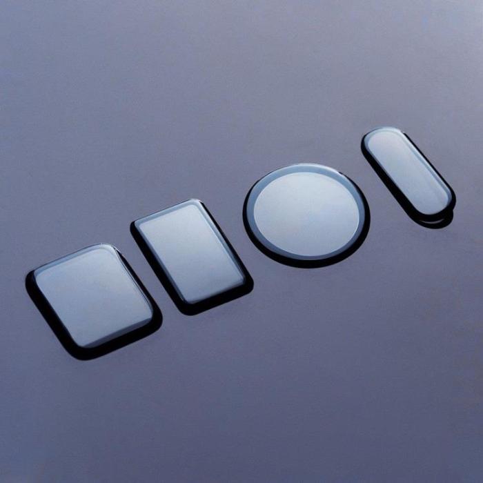 Wozinsky - Wozinsky AirTag Härdat Glas Hybrid - Svart