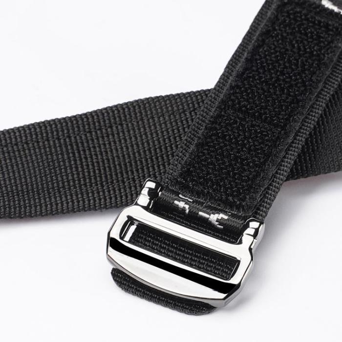 Dux Ducis - Dux Ducis Apple Watch 4/5/6/7/8/SE/Ultra (49/45/44/42mm) Armband Nylon - Silver