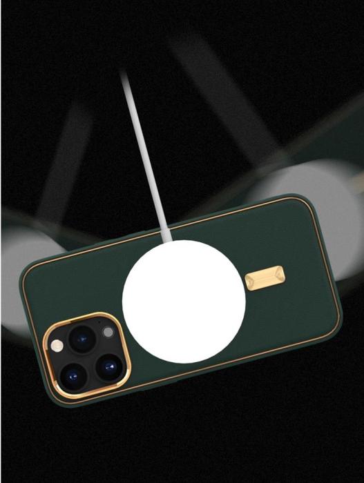 Boom of Sweden - BOOM iPhone 14 Plus Magsafe Läderskal - Beige