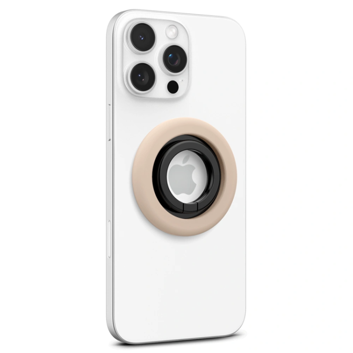 Spigen - Spigen Mobil Ringhållare Magsafe Magnetic Nano Pop - Beige