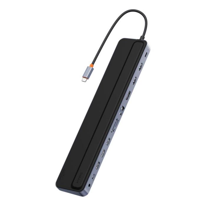 BASEUS - Baseus USB Hub 12in1 EliteJoy Gen2 - Grå