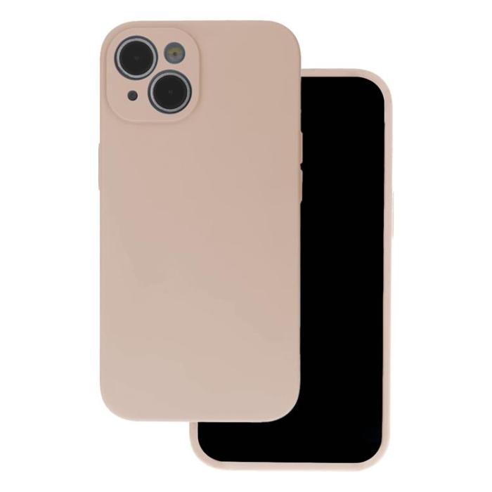 A-One Brand - iPhone 15 Mobilskal Silikon - Nude