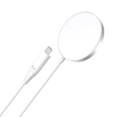 Choetech - Choetech Trådlös Laddare 15W Med USB-C Kabel - Vit