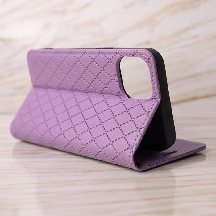 A-One Brand - iPhone 16 Pro Max Plånboksfodral Smart Caro - Lila