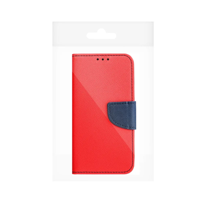 A-One Brand - Galaxy S24 FE Plånboksfodral Fancy - Marinblå/Röd