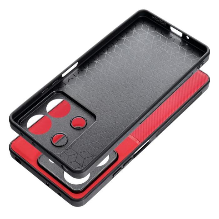 A-One Brand - Xiaomi Redmi Note 13 5G Mobilskal Noble - Röd