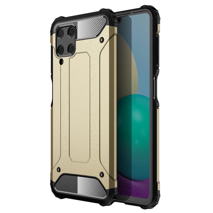 A-One Brand - Tough Armor Mobilskal Galaxy A22 4G - Gold