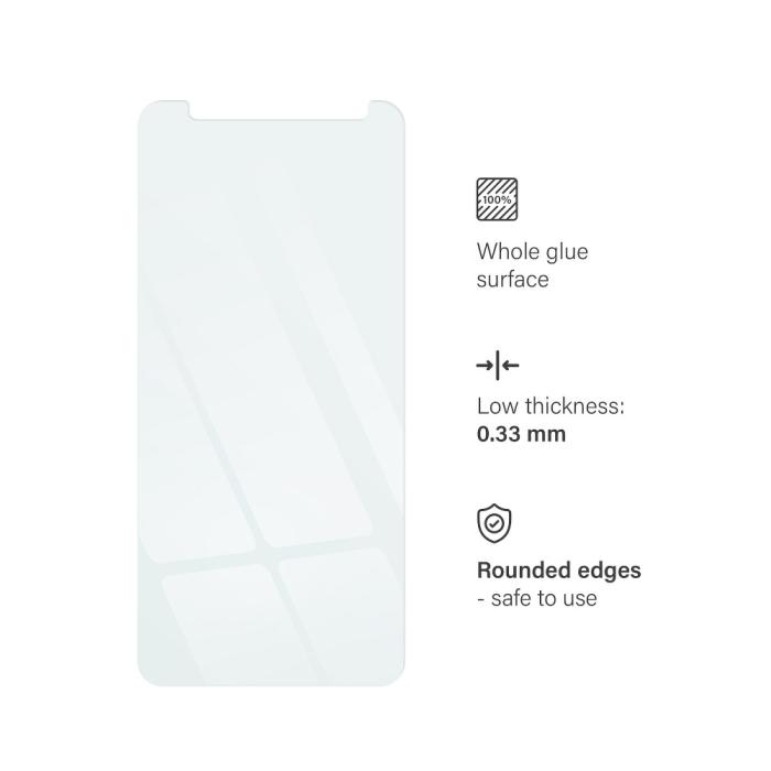 Blue Star - Blue Star Härdat Glas Skärmskydd till Samsung A7 2018