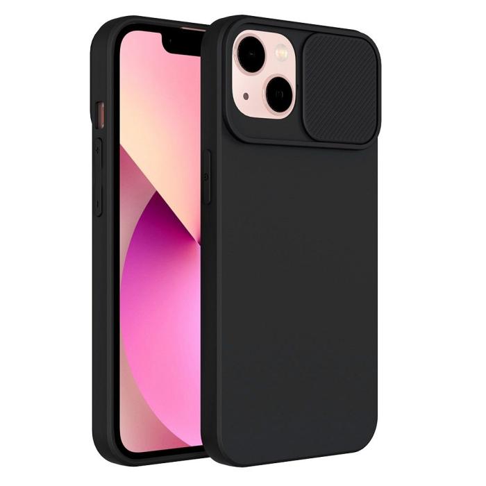 OEM - SLIDE skal för iPhone 14 Plus svart