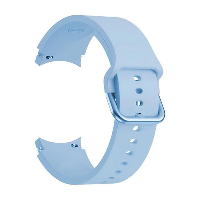 Tech-Protect - Galaxy Watch 4/5/5 Pro/6/7/FE Armband Silikon - Himmelsblå