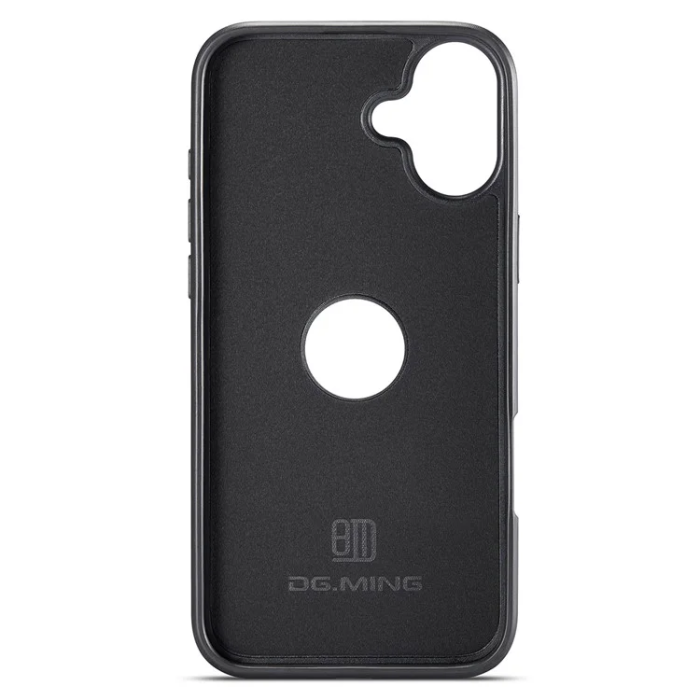 DG.MING - DG.MING iPhone 16 Mobilskal Anti-Drop Läder - Grön