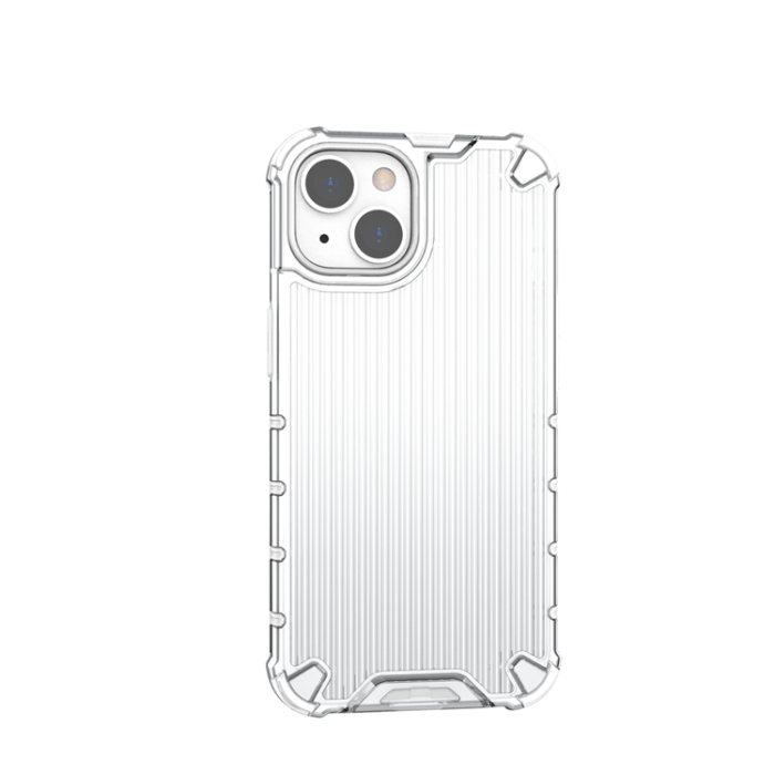 A-One Brand - iPhone 14 Skal Ombre Protect - Rosa/Blå