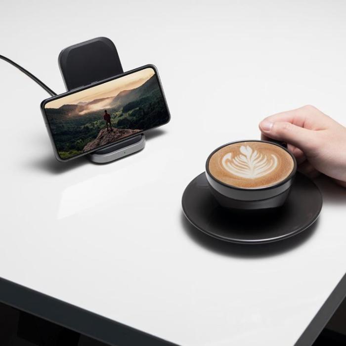 Spigen - Spigen Trådlös Laddare 15W Arcfield För Samsung-Produkter - Svart