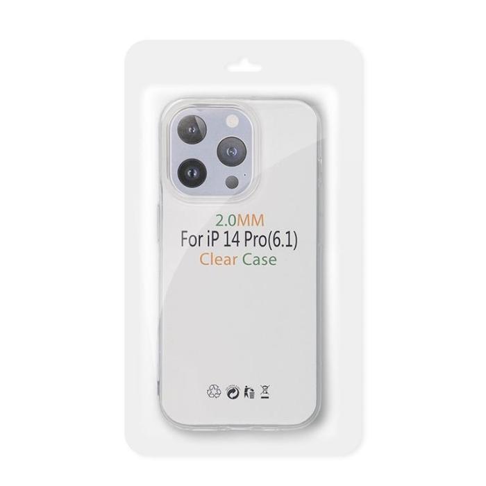 OEM - iPhone 13 Pro Skal 2mm - Clear