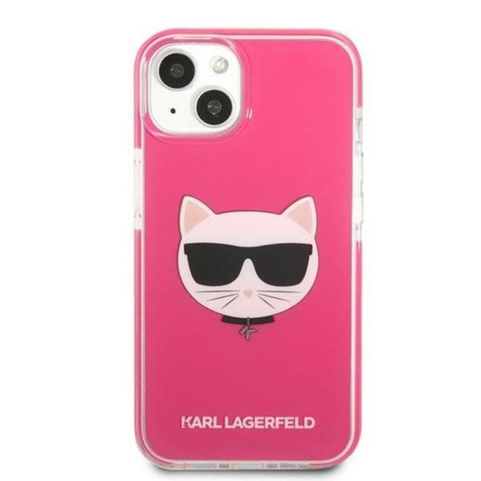 KARL LAGERFELD - Karl Lagerfeld iPhone 13 Mobilskal Choupette Head