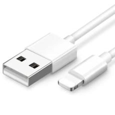 SiGN - SiGN USB-A till Lightning Kabel 10W 2m - Vit