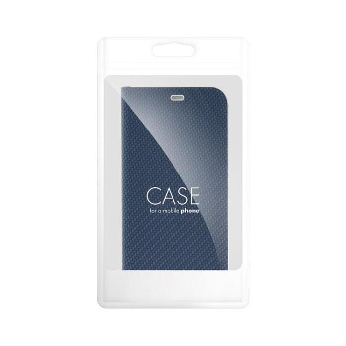 A-One Brand - iPhone 16 Plånboksfodral Luna Carbon - Blå