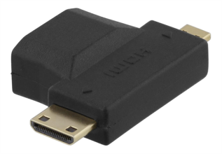 UTGATT1 - DELTACO HDMI adapter - Svart