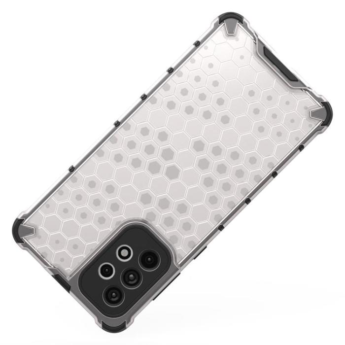 OEM - Galaxy A73 Skal Honeycomb Armored - Transparent