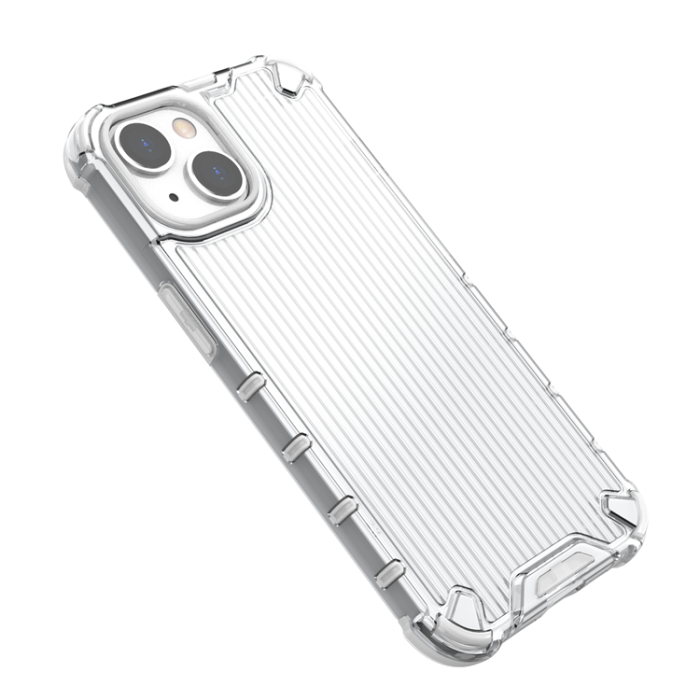 A-One Brand - iPhone 14 Skal Ombre Protect - Rosa/Blå