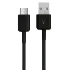 SiGN - SiGN USB-C till USB-A kabel 3A, 1.2m - Svart