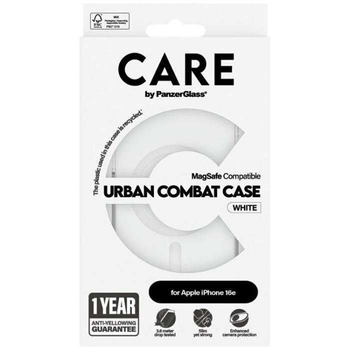 PanzerGlass - CARE iPhone 16e Mobilskal MagSafe Flagship Urban Combat