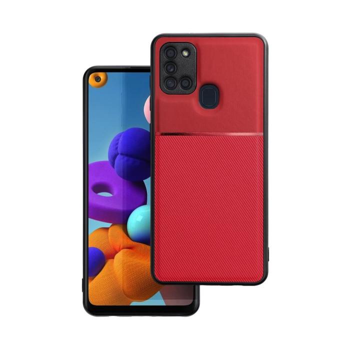 OEM - Galaxy A21s Skal Forcell Noble Hårdplast - Röd