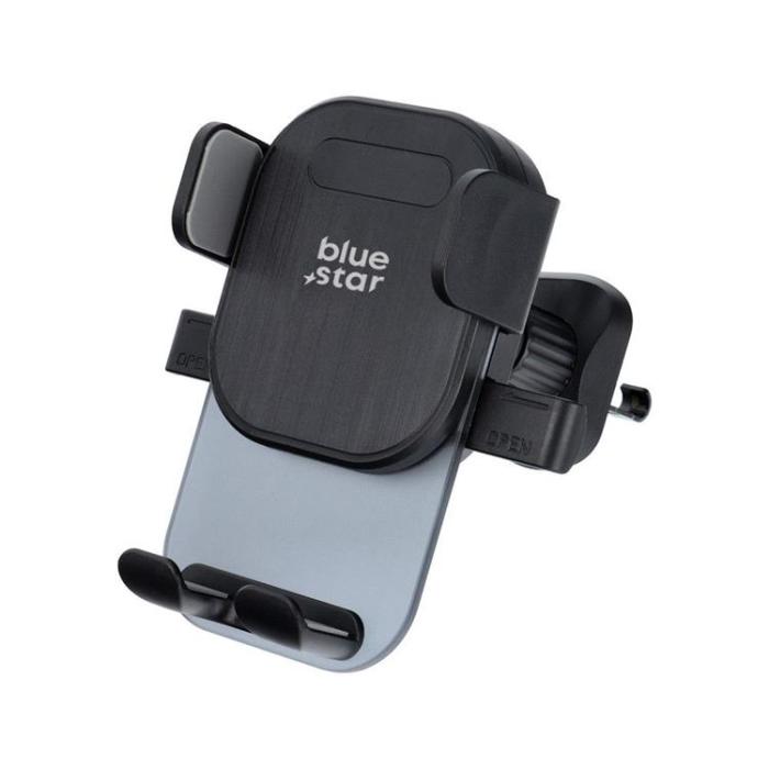 Blue Star - Blue Star Bilhållare Auto Lock X2 Inlet Grill - Svart