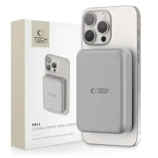 Tech-Protect - Tech-Protect Magsafe Trådlös Powerbank 10000mAh - Titanium