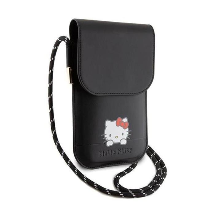 Hello Kitty - Hello Kitty Halsbandsfodral Läder Daydreaming - Svart
