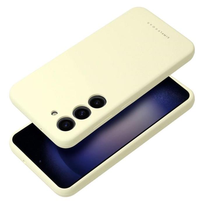 A-One Brand - Galaxy S25 Plus Mobilskal Roar Cloud Skin - Gul
