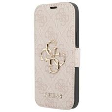 Guess - Guess Big Metall Logo Fodral iPhone 13 Pro / 13 - Rosa