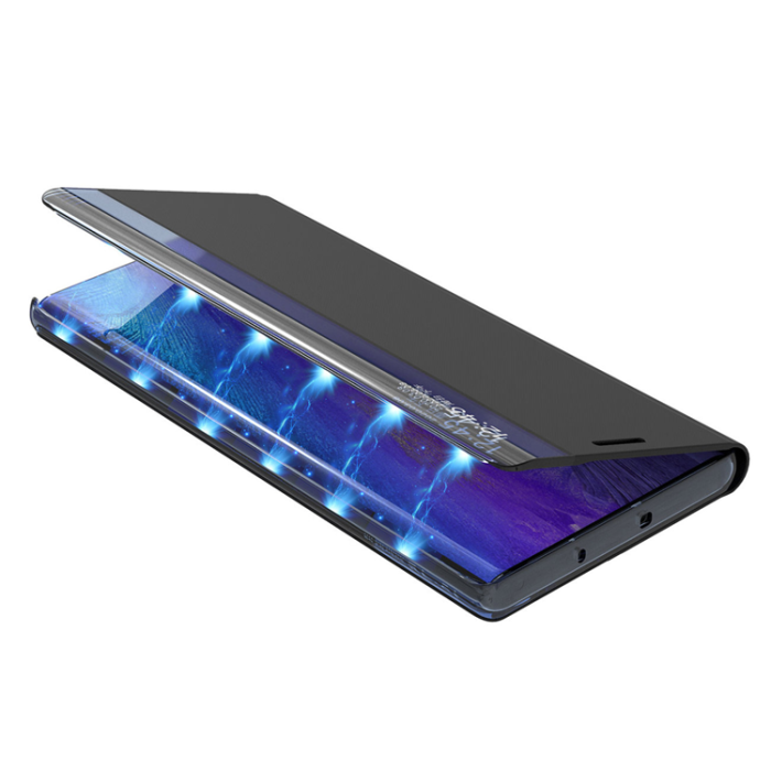 A-One Brand - Galaxy A14 Fodral New Sleep Flip - Blå