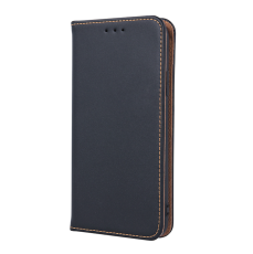 A-One Brand - iPhone 11 Plånboksfodral Äkta Läder Smart Pro - Svart