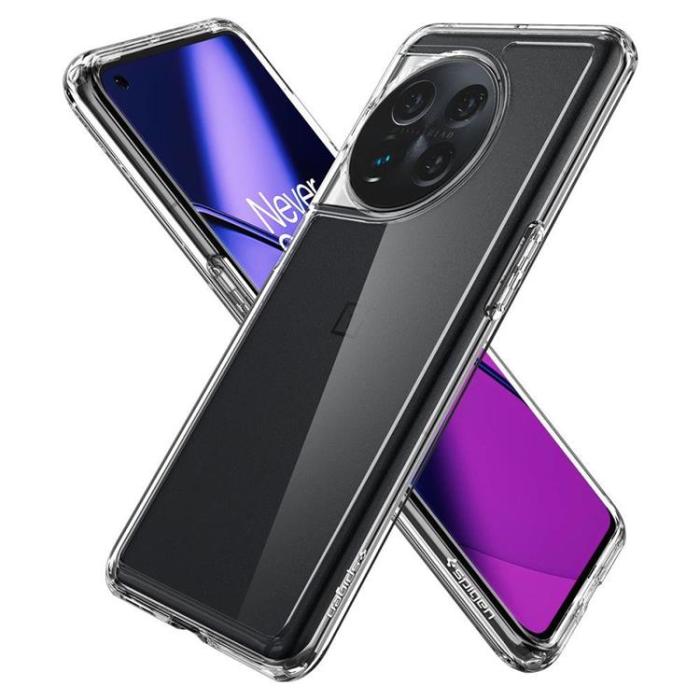 Spigen - Spigen OnePlus 11 5G Mobilskal Ultra Hybrid - Crystal Clear