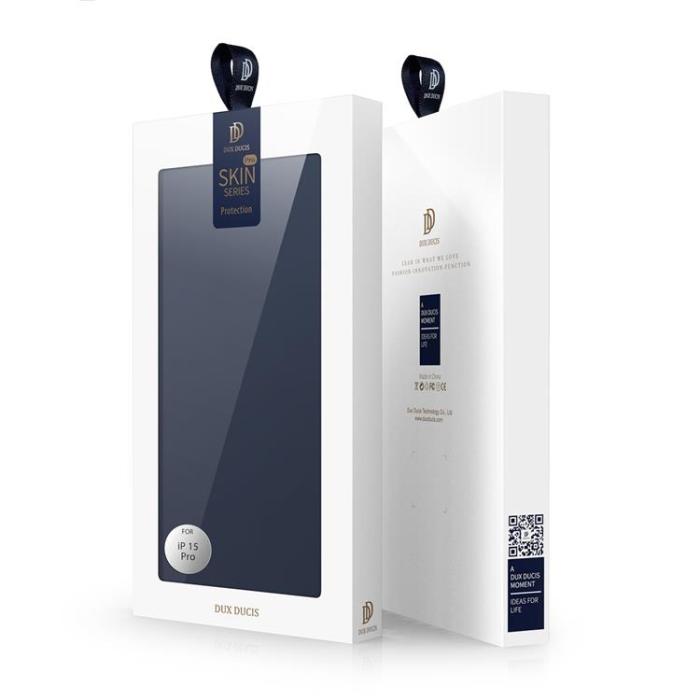 Dux Ducis - Dux Ducis iPhone 15 Pro Max Plånboksfodral Skin Pro - Blå