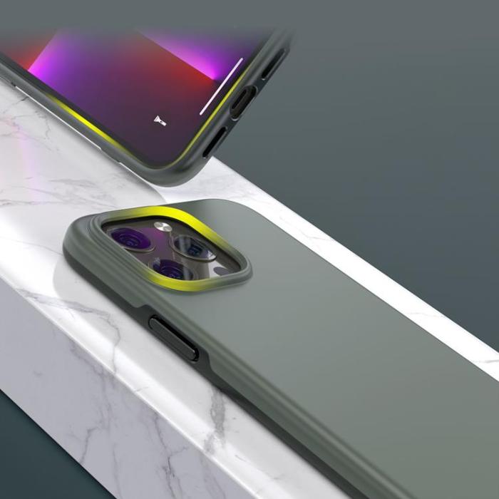 Choetech - Choetech iPhone 13 Pro Skal Magsafe MFM Anti-drop - Grön