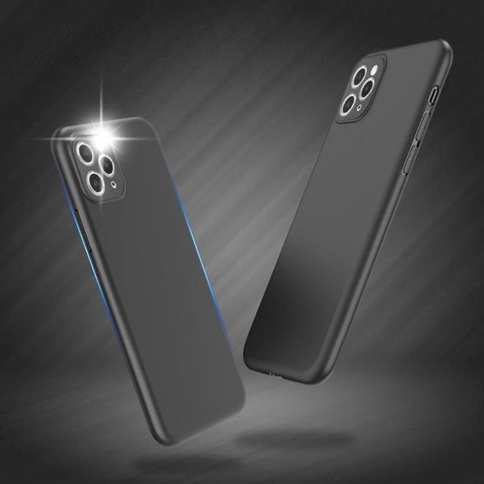 A-One Brand - Xiaomi Redmi Note 12 Mobilskal Soft Thin Silicone - Svart