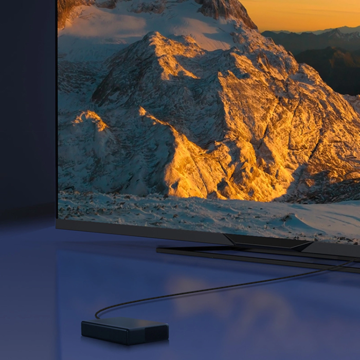 BASEUS - Baseus HDMI 8K Kabel 2m High Definition - Svart
