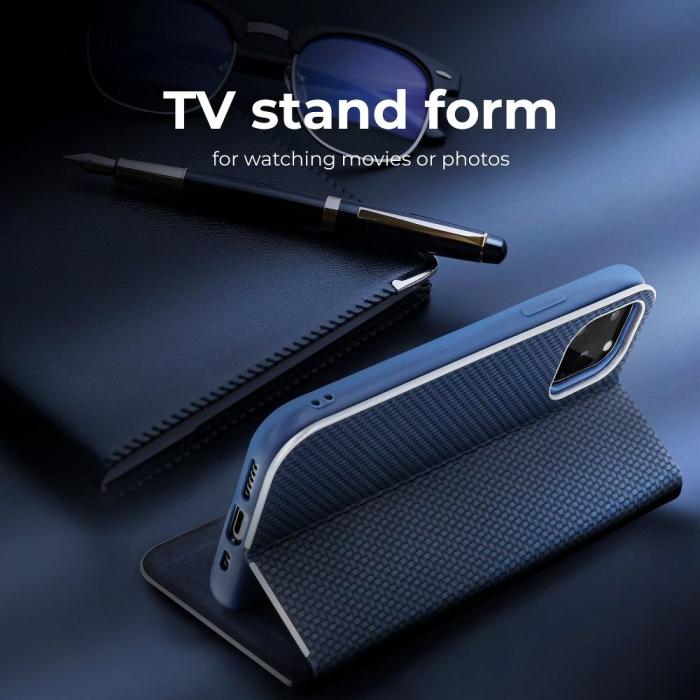 OEM - Forcell Xiaomi Redmi 9A/9AT Fodral Luna Carbon - Blå