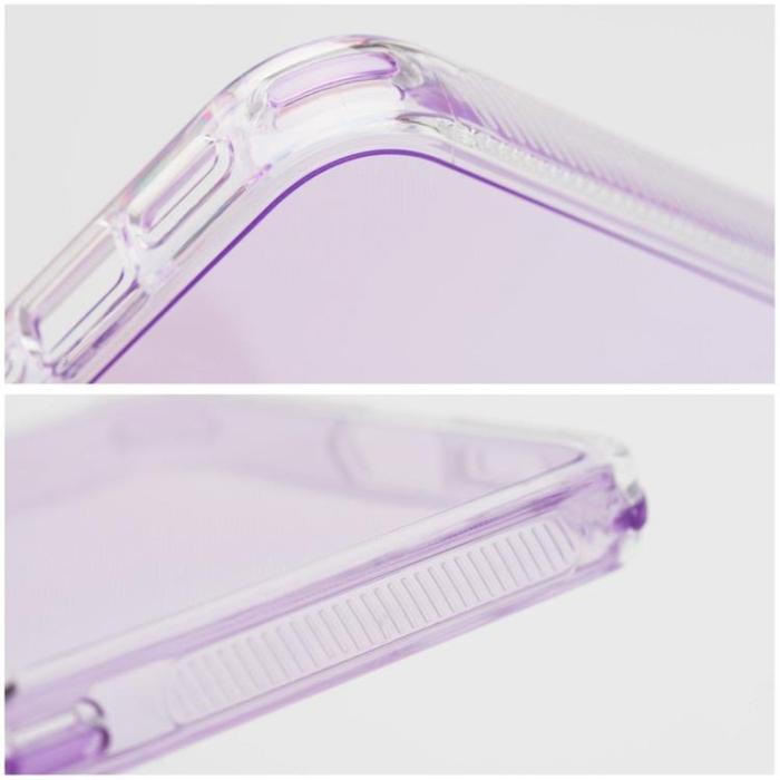 A-One Brand - Galaxy S25 Mobilskal Matrix Clear - Lila