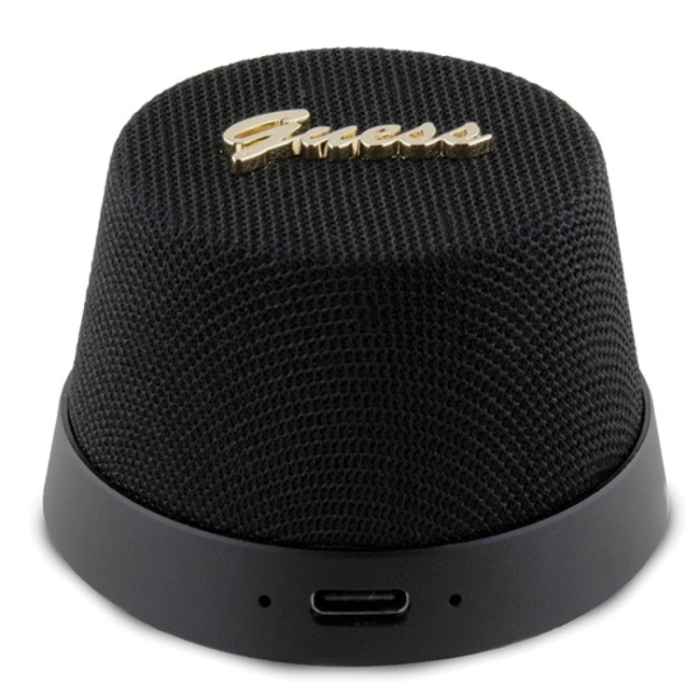 Guess - Guess Bluetooth Högtalare Magnetic Script Metal - Svart