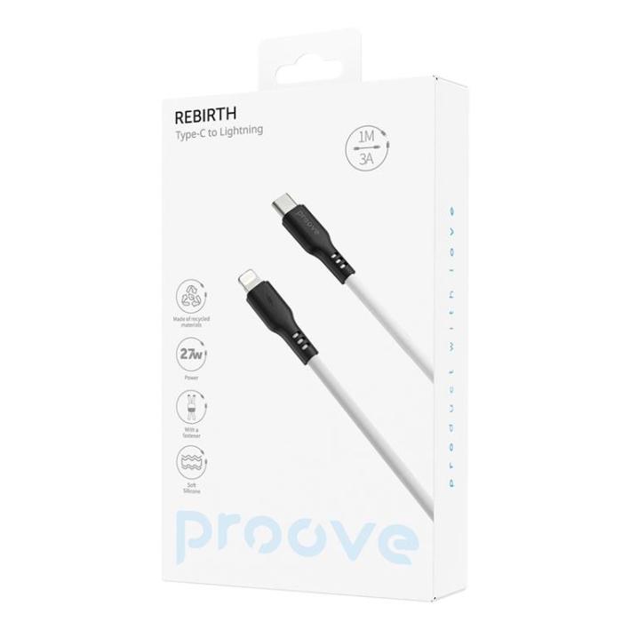 Proove - Proove USB-C - Lightning 27W Kabel 1m Rebirth - Vit