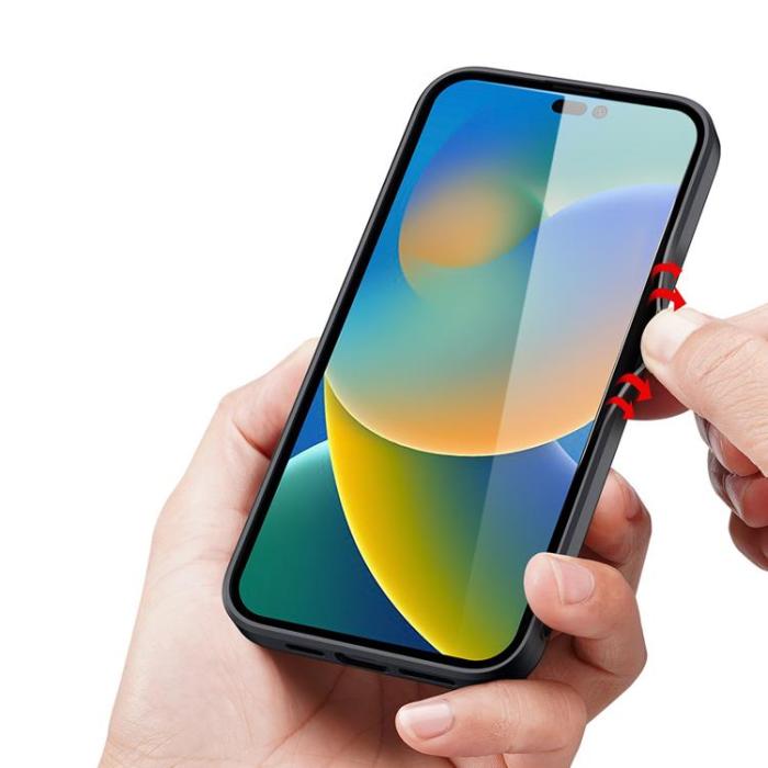 Dux Ducis - Dux Ducis iPhone 14 Plus Skal Fino Nylon - Svart