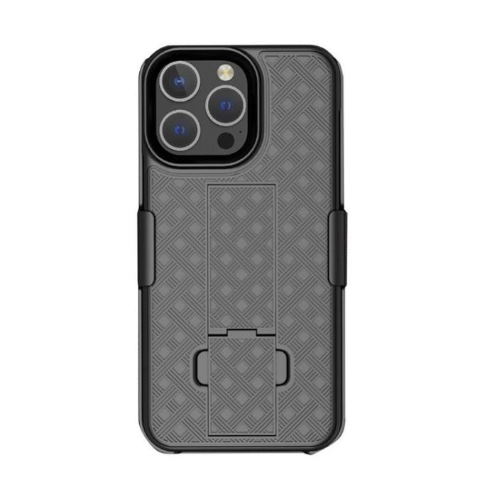A-One Brand - iPhone 15 Plus Mobilskal Holster - Svart