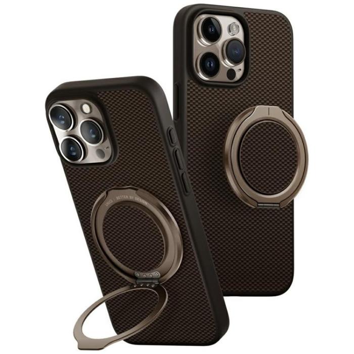 UNIQ - UNIQ iPhone 16 Pro Mobilskal MagSafe Keva Air GripFit - Brun