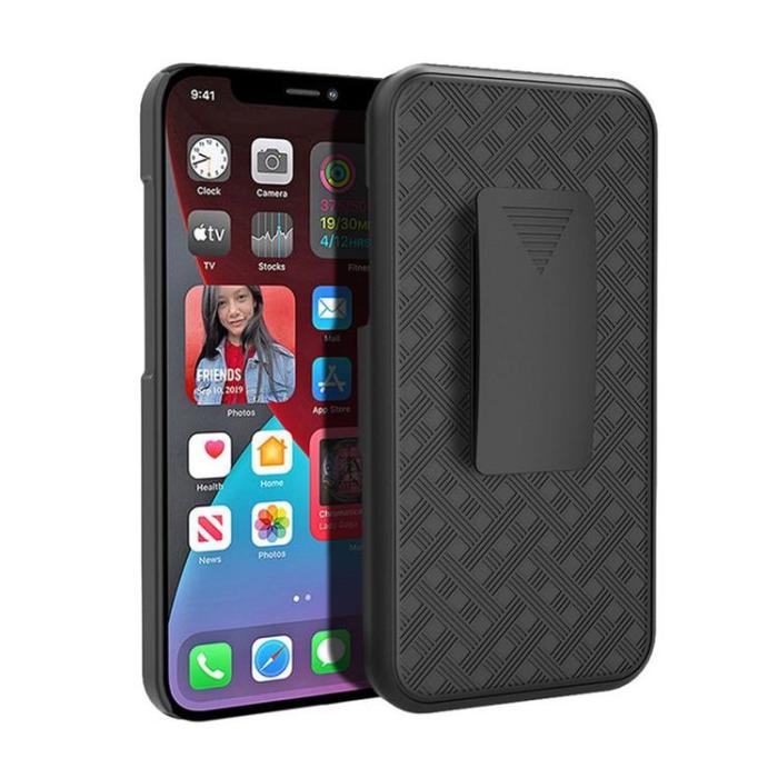 A-One Brand - iPhone 15 Plus Mobilskal Holster - Svart
