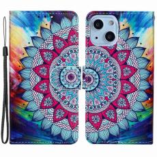 A-One Brand - iPhone 14 Plus Plånboksfodral Folio Flip - Mandala Flower