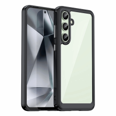 A-One Brand - Galaxy S24 FE Mobilskal Outer Space med Ram - Svart
